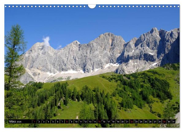 Produktbild: Sommer am Dachstein (Wandkalender 2026 DIN A3 quer), CALVENDO Monatskalender