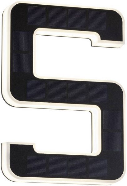 Produktbild: Paulmann 79846 Solar-Hausnummernleuchte 0.20W Warmwei&szlig; Schwarz
