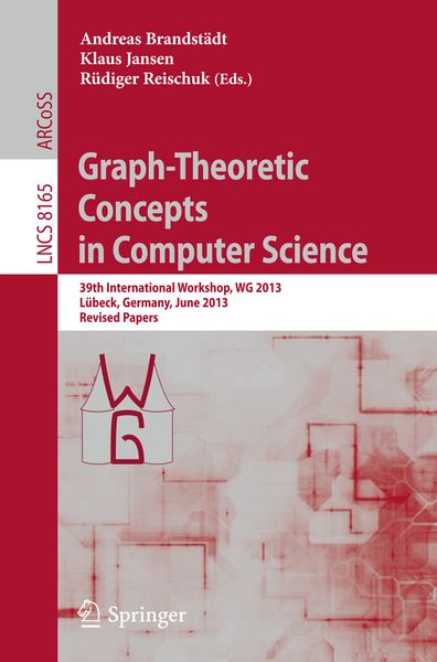 Produktbild: Graph-Theoretic Concepts in Computer Science