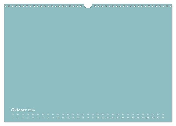 Produktbild: Regenbogen Kinder Bastelkalender - Zum Selbstgestalten - DIY Kreativ-Kalender (Wandkalender 2026 DIN A3 quer), CALVENDO Monatskalender