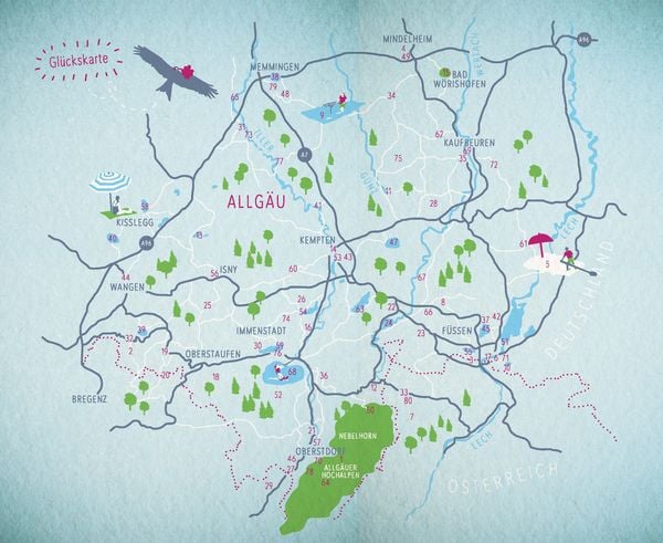 Produktbild: Blaue Gl&uuml;cksorte im Allg&auml;u