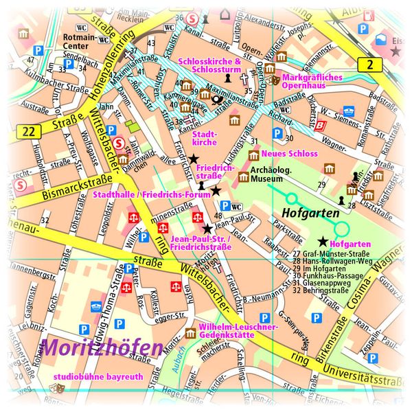 Bayreuth 1 : 14 000
