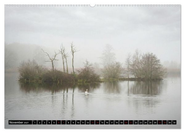 Produktbild: Naturparadies Mei&szlig;endorfer Teiche &ndash; Rund um den H&uuml;ttensee (hochwertiger Premium Wandkalender 2027 DIN A2 quer), Kunstdruck in Hochglanz