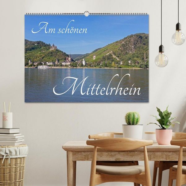 Produktbild: Am sch&ouml;nen Mittelrhein (Wandkalender 2026 DIN A2 quer), CALVENDO Monatskalender