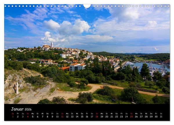 Produktbild: Rund um Vrsar (Wandkalender 2026 DIN A3 quer), CALVENDO Monatskalender