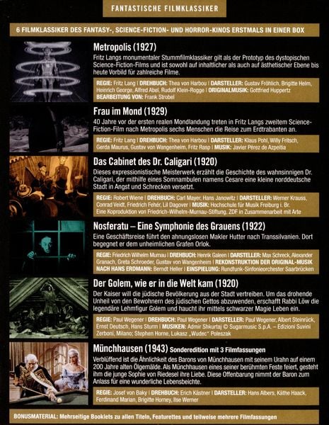 Produktbild: Fantastische Filmklassiker - F. W. Murnau - Edition [8 BRs]