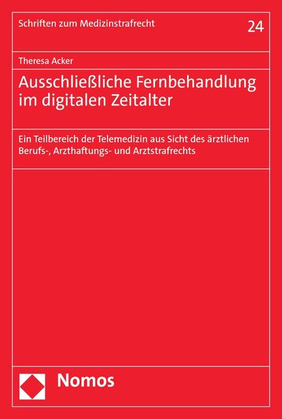 Produktbild: Ausschlie&szlig;liche Fernbehandlung im digitalen Zeitalter