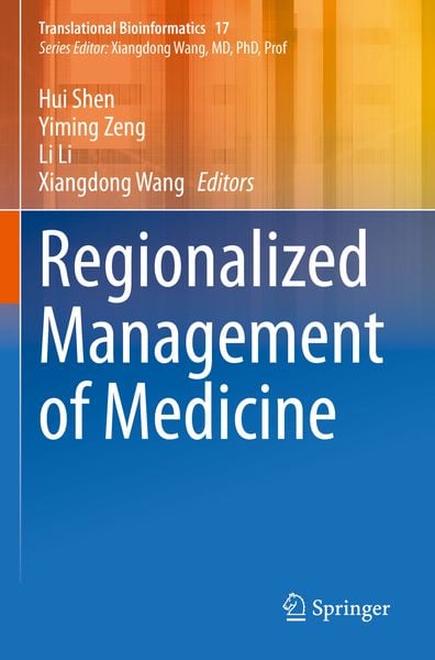 Produktbild: Regionalized Management of Medicine