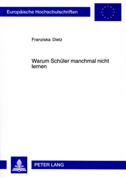 Produktbild: Warum Sch&uuml;ler manchmal nicht lernen