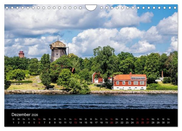 Produktbild: Sch&auml;rengarten an der schwedischen Ostk&uuml;ste (Wandkalender 2026 DIN A4 quer), CALVENDO Monatskalender