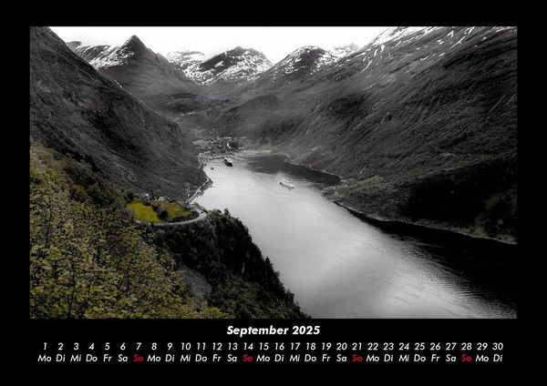 Produktbild: Berge 2025 Fotokalender DIN A3