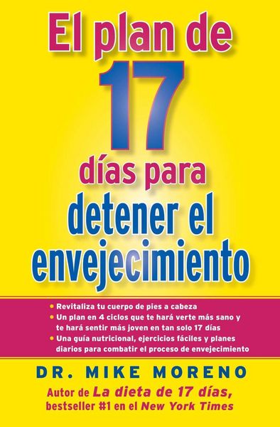 Produktbild: El Plan de 17 dias para detener el envejecimiento