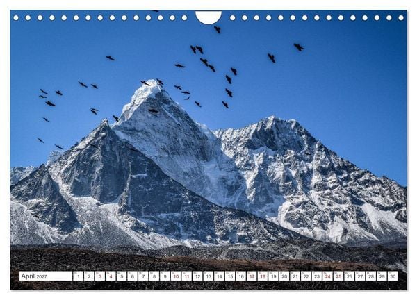 Produktbild: Nepal- Trekking durchs Hochgebirge (Wandkalender 2027 DIN A4 quer), CALVENDO Monatskalender