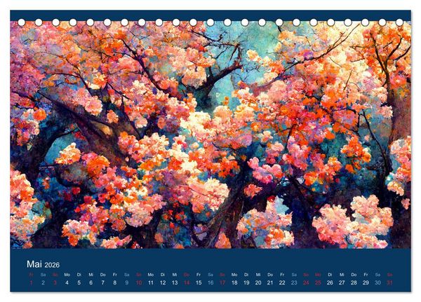 Produktbild: Das Geheimnis der Geduld (Tischkalender 2026 DIN A5 quer), CALVENDO Monatskalender