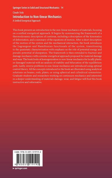 Produktbild: Introduction to Non-linear Mechanics