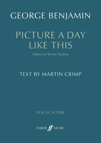Produktbild: Picture a day like this (Vocal Score)