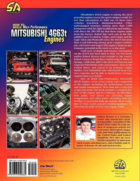 Produktbild: How to Build Max-Performance Mitsubishi 4g63t Engines