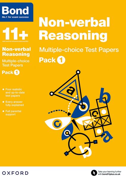 Produktbild: Bond 11+: Non-verbal Reasoning: Multiple-choice Test Papers: Ready for the 2026 exam (for GL Assessment & other 11 plus exams)