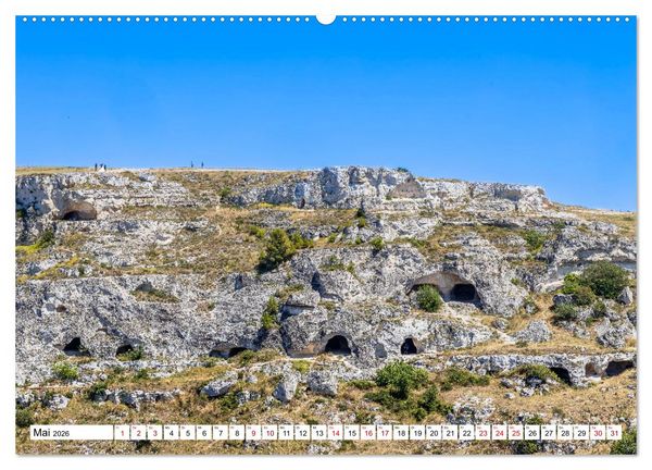Produktbild: Matera - Die Stadt der Sassi (hochwertiger Premium Wandkalender 2026 DIN A2 quer), Kunstdruck in Hochglanz