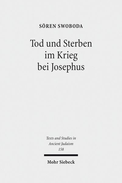 Produktbild: Tod und Sterben im Krieg bei Josephus