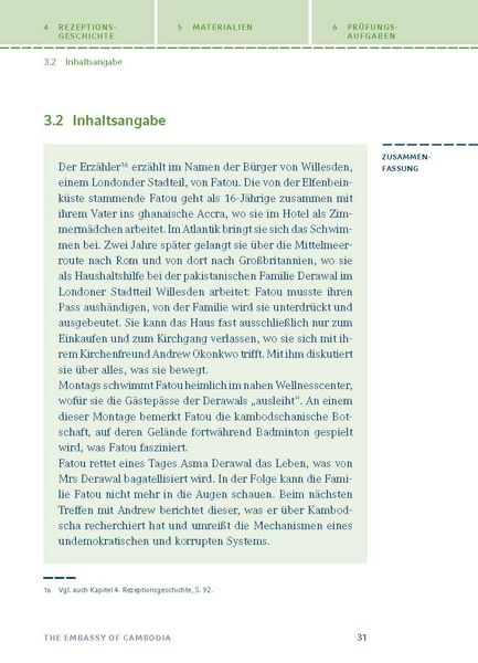 Produktbild: The Embassy of Cambodia von Zadie Smith