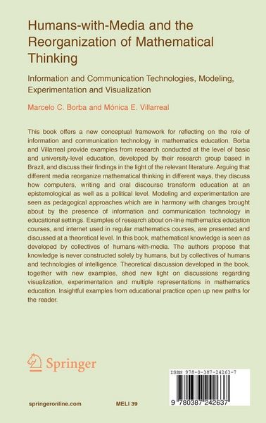 Produktbild: Humans-with-Media and the Reorganization of Mathematical Thinking