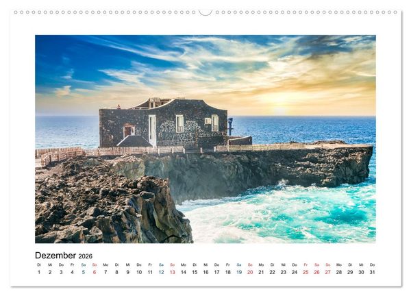 Produktbild: El Hierro - Insel mit allen Sinnen (hochwertiger Premium Wandkalender 2026 DIN A2 quer), Kunstdruck in Hochglanz