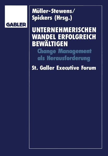 Produktbild: Unternehmerischen Wandel erfolgreich bew&auml;ltigen