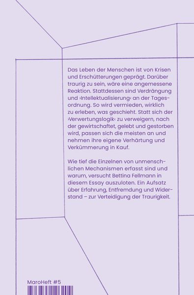 Produktbild: Zur Verteidigung der Traurigkeit