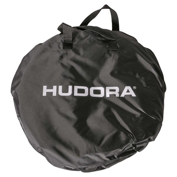 Produktbild: HUDORA 76944 - Pop Up Fu&szlig;balltor (2er Set), schwarz/rot/gold, Ma&szlig;e: 120x80x80cm