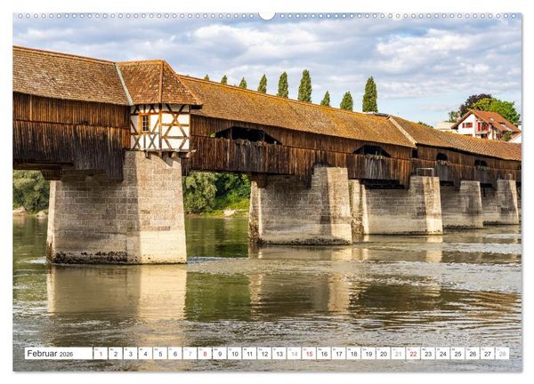 Produktbild: Deutschlands sch&ouml;nste Altst&auml;dte - Baden-W&uuml;rttemberg (Wandkalender 2026 DIN A2 quer), CALVENDO Monatskalender
