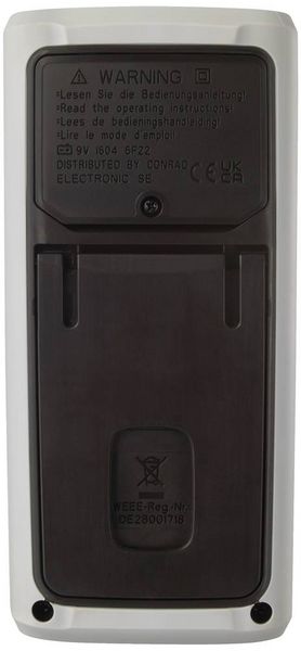 Produktbild: VOLTCRAFT VC191 Hand-Multimeter digital LoZ CAT III 600V Anzeige (Counts): 6000