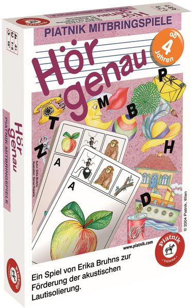 Produktbild: H&ouml;r genau (Kartenspiel)