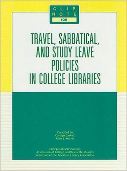 Produktbild: Travel Sabbatical & Study Leave Policies in Col