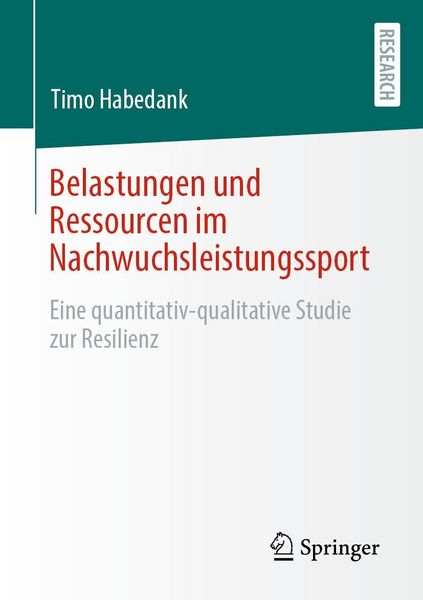 Produktbild: Belastungen und Ressourcen im Nachwuchsleistungssport
