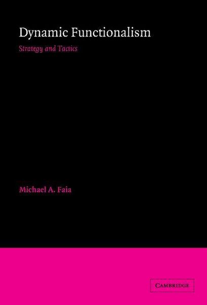Produktbild: Dynamic Functionalism
