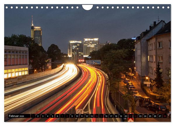 Produktbild: Essen bei Nacht (Wandkalender 2026 DIN A4 quer), CALVENDO Monatskalender