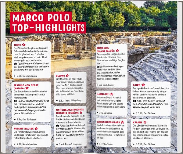 Produktbild: MARCO POLO Reisef&uuml;hrer Albanien