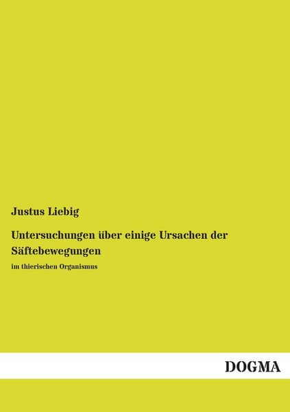 Produktbild: Untersuchungen &uuml;ber einige Ursachen der S&auml;ftebewegungen