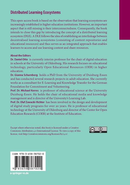 Produktbild: Distributed Learning Ecosystems