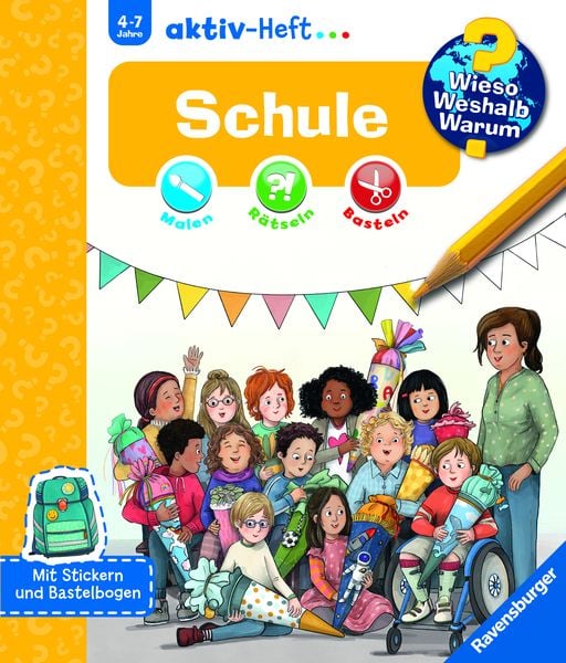 Wieso? Weshalb? Warum? aktiv-Heft - Schule, Taschenbuch von , Ravensburger Verlag GmbH, 9783473600809