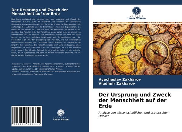 Produktbild: Der Ursprung und Zweck der Menschheit auf der Erde