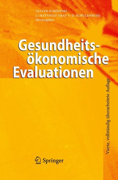 Produktbild: Gesundheits&ouml;konomische Evaluationen