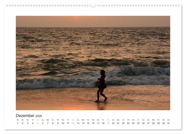 Produktbild: Kerala - Im S&uuml;den Indiens (hochwertiger Premium Wandkalender 2026 DIN A2 quer), Kunstdruck in Hochglanz