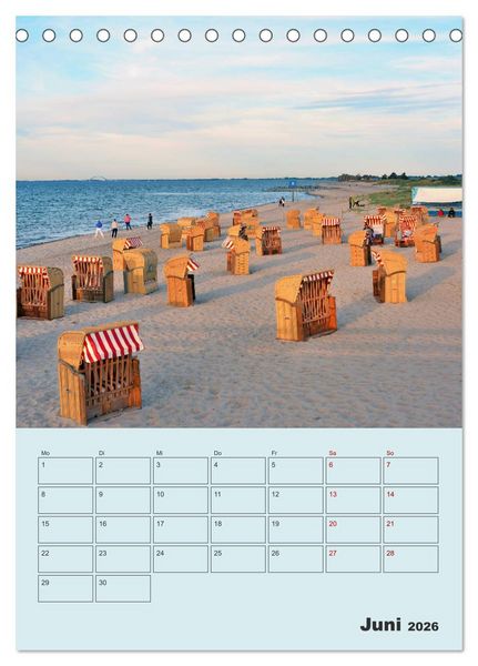 Produktbild: Moin Heiligenhafen (Tischkalender 2026 DIN A5 hoch), CALVENDO Monatskalender