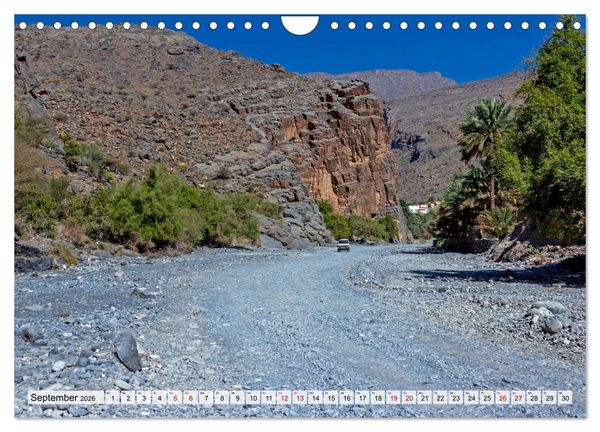 Produktbild: Oman - Eine Fotoreise (Wandkalender 2026 DIN A4 quer), CALVENDO Monatskalender