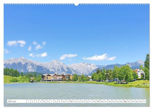 Produktbild: Malerisches Seefeld in Tirol (Wandkalender 2026 DIN A2 quer), CALVENDO Monatskalender