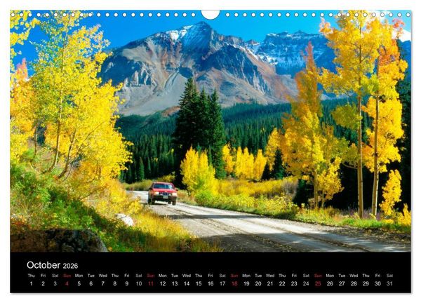 Produktbild: USA - National Parks (Wall Calendar 2026 DIN A3 landscape), CALVENDO 12 Month Wall Calendar