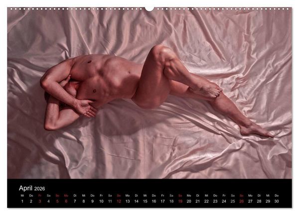 Produktbild: M&Auml;NNER - AKTE ZWISCHEN KRAFT UND SINNLICHKEIT (Wandkalender 2026 DIN A2 quer), CALVENDO Monatskalender