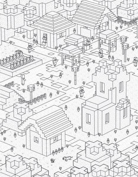 Produktbild: Minecraft: Das ultimative Minecraft-Malbuch